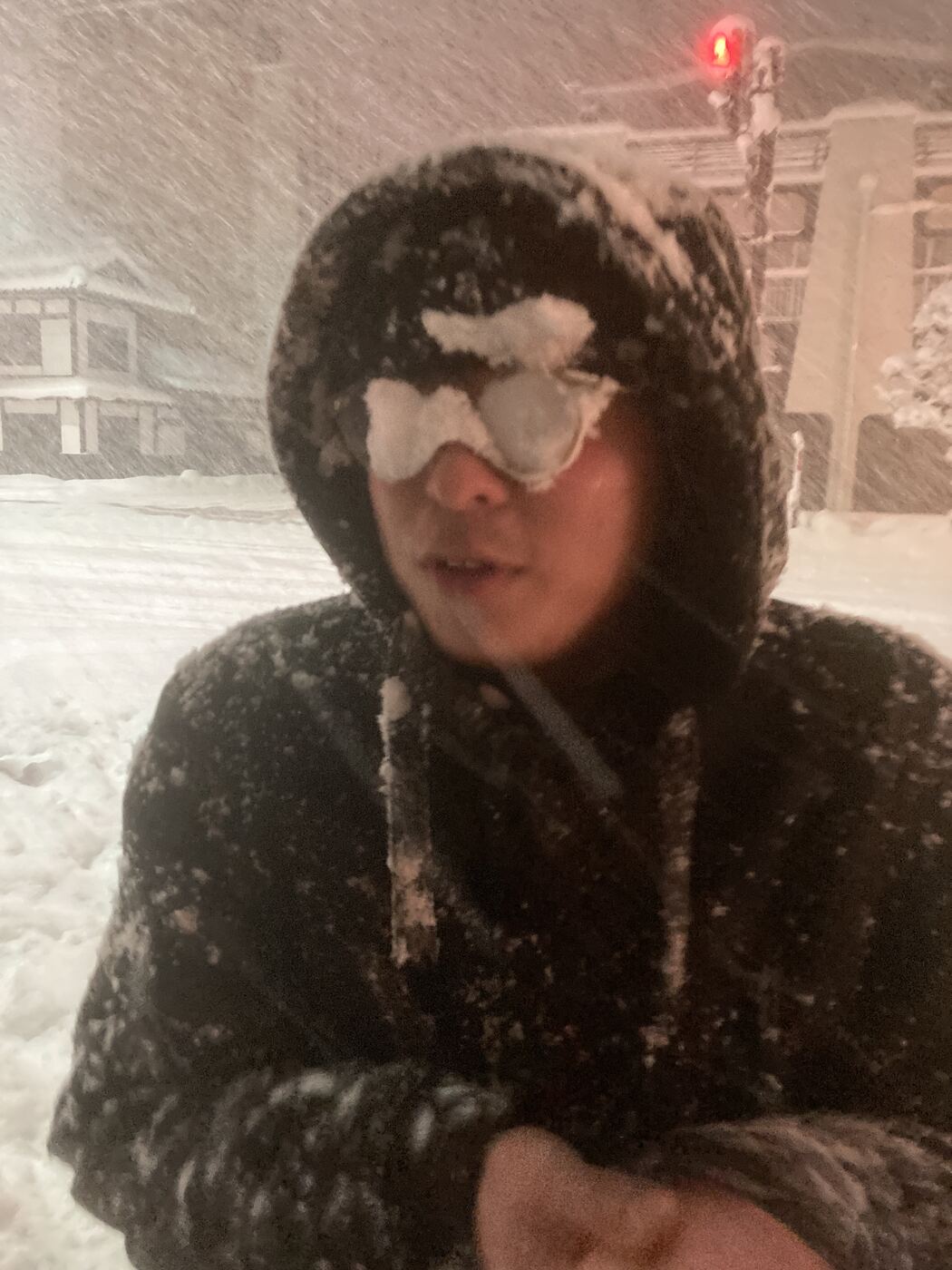吹雪の日